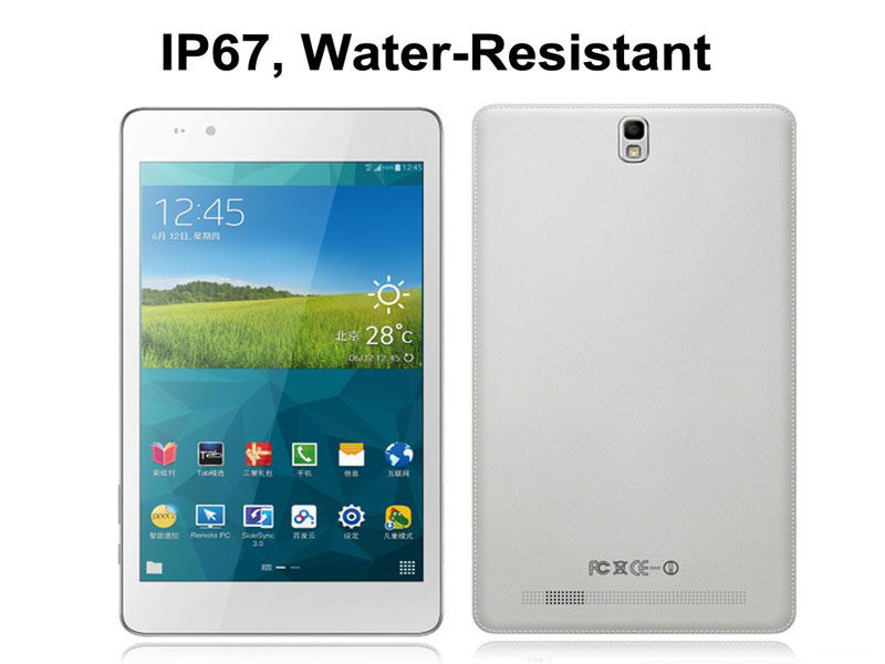 8inch, 8 inch, 8-inch waterproof tablets with 4G NFC GPS waterproof computer