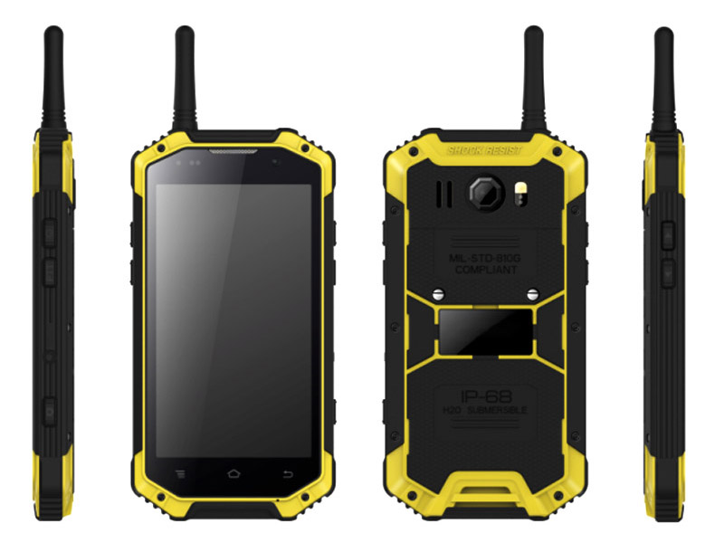 IP68 explosion proof smartphone with walkie talkie