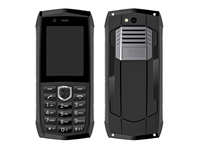 Highton Cheapest 2.4 inch IP68 MTK6739 NFC waterproof phone rugged smartphone with Keypad 