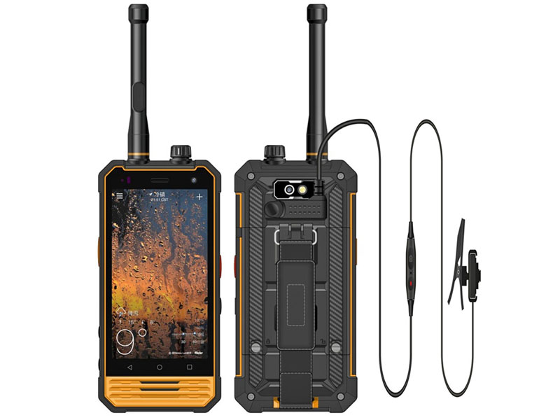 4.7 Inch Waikie-Talkie and PTT Function Support Docking and External Camera Rugged Smart Phone With 