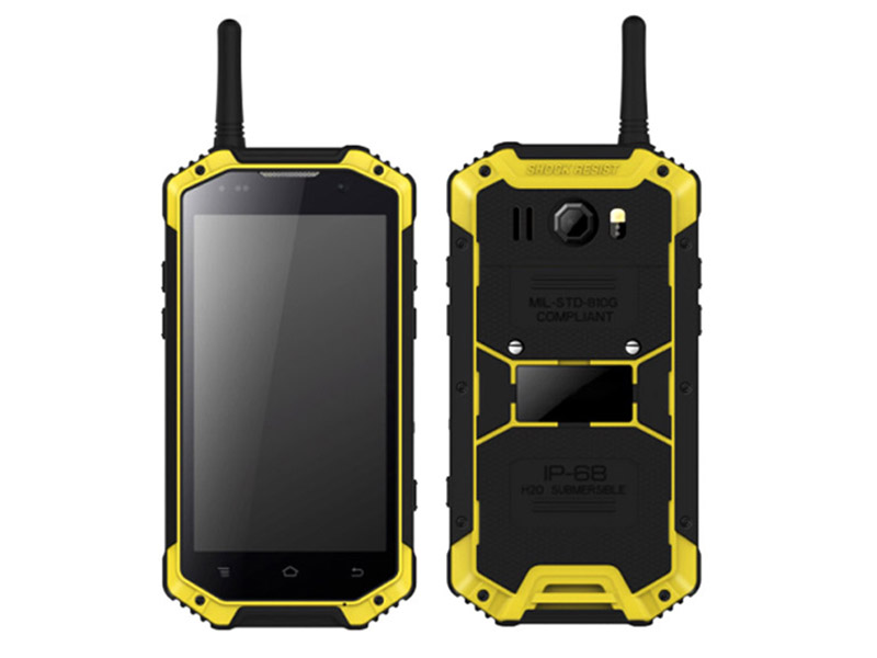 4.7寸真八核安卓智能手机全网通4G双摄GPS北斗IP68内置NFC硬件对讲三防手机工业手机三防智能手机