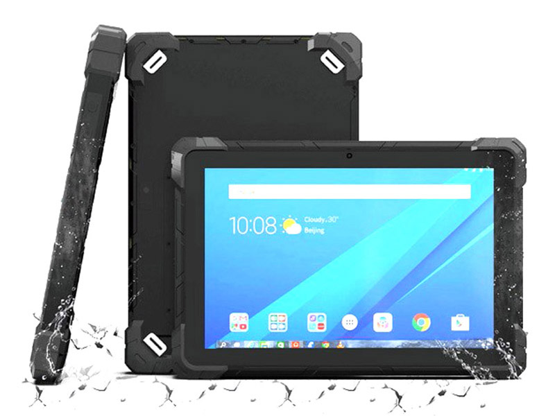 10.1 inch 12000mAh 2D Barcode Scanner Waterproof Dust proof Tablet with Docking station