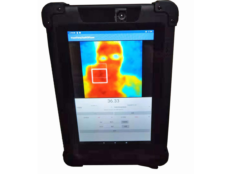 Cheapest 8 inch Rugged android tablets pc with nfc UHF RFID face detection fingerprint for Industry 