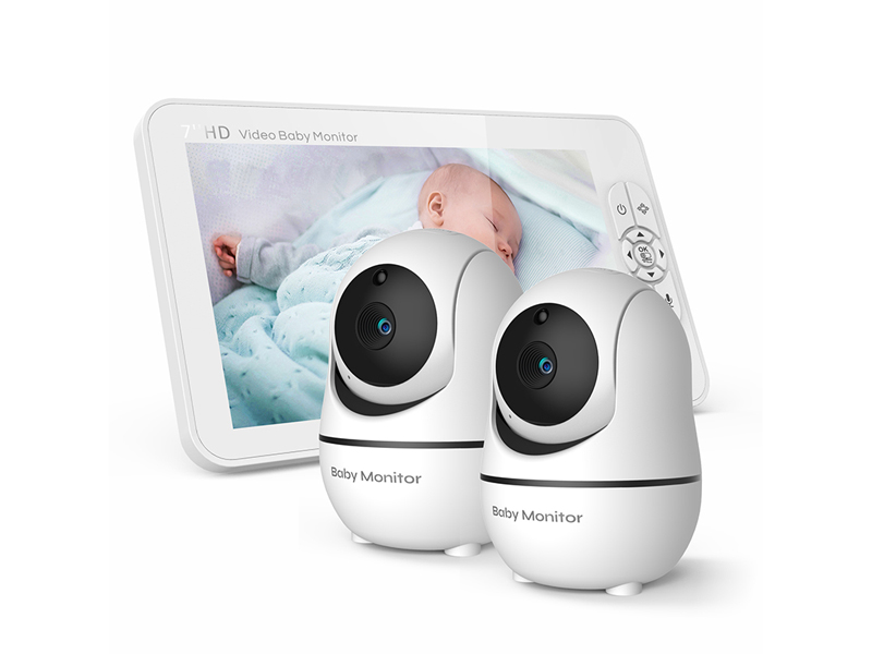 Cheapest HIDON 7 inch talk back IR Night Vision Wireless Video Baby Crying Monitor Digital Baby Moni