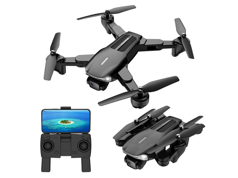 Cheapest factory 15 minutes flight drone ABS high toughness casing drone black drone for acting