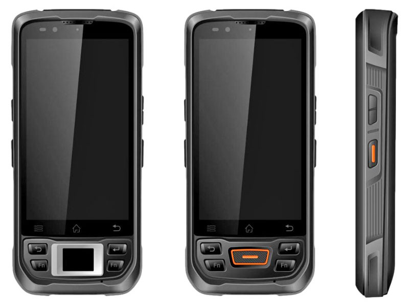 5寸3+32G超高频扫描头PSAM身份证指纹多模块可选电池可拆4G全网通三防手持终端PDA智能物流盘点仪