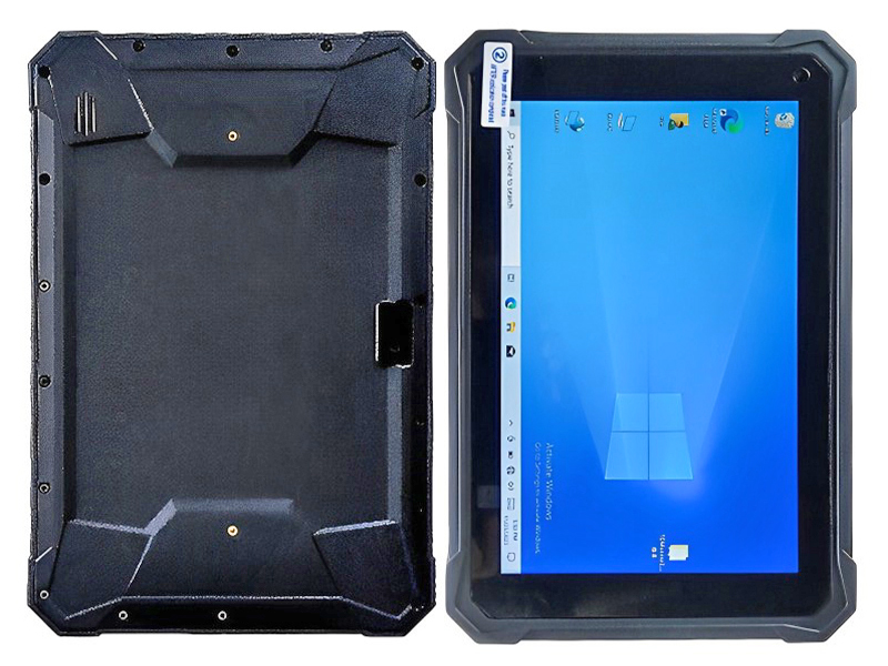 HiDON 8 Inch 8+128GB WIN10 Home RJ45 USB3.0 Fingerprint NFC WIFI IP67 Rugged Tablet PC