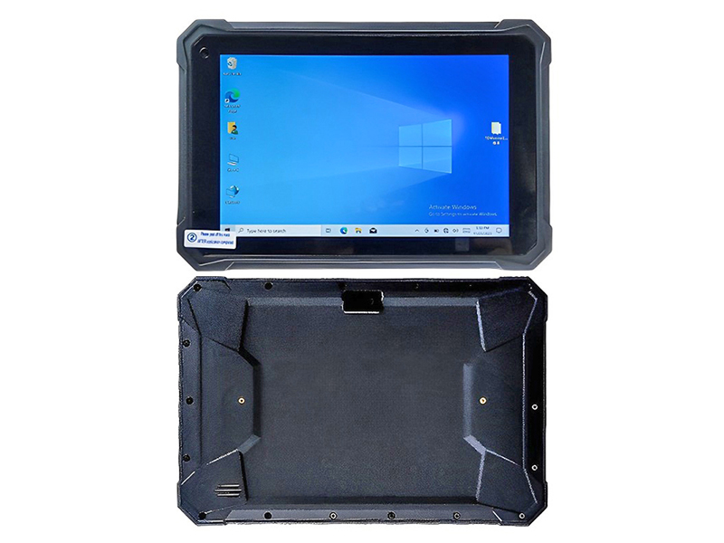 新品8寸windows10 N4120三防平板电脑8G+128G NFC WIFI GPS定位手持pad可选二维码扫描头充电基座4G网络 手绑带